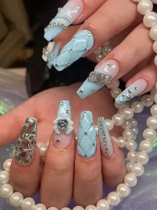 ロング ninabeauty 新宿のネイルデザイン