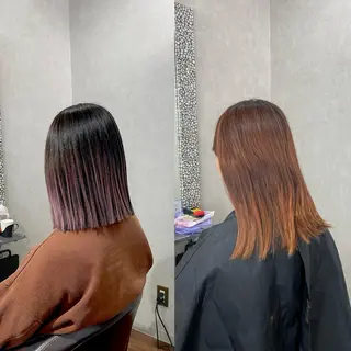 ミディアム ＳＨＩ ＺＵのヘアスタイル