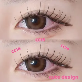 マツエク・マツパ ViSEO Coconeのマツエク・マツパデザイン