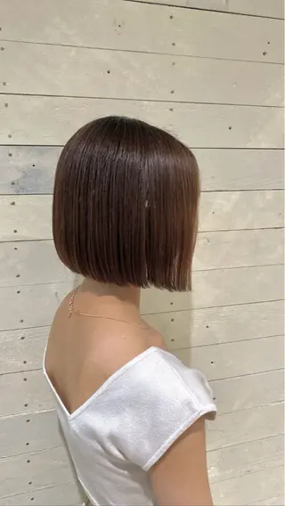 ショート カラー ブリーチ/艶カラー RYUTOのヘアスタイル