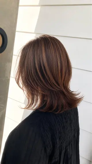 カラー 【ツヤ髪特化】 スズキアキエ🫧のヘアスタイル