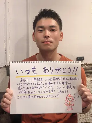 メンズ ショート職人 美容師【KENTA】のヘアスタイル