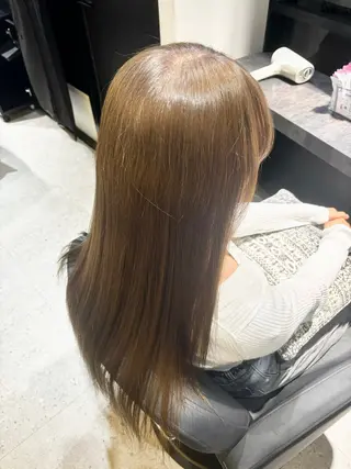 セミロング one by the ect佐々木輝人✨のヘアスタイル