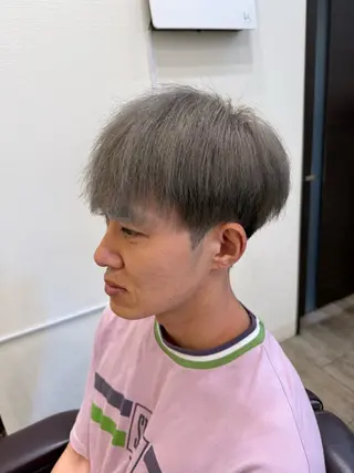 カラー メンズ 永井 天斗のヘアスタイル