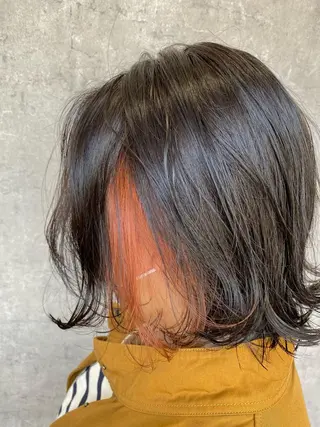 ミディアム カラー ヘアアレンジ 🤍透明感カラー🤍 Ryujiのヘアスタイル