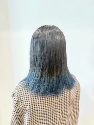 ミディアム カラー Oli-Oli 大田のヘアスタイル