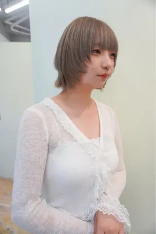 ミディアム カラー 🩰暖色カラー人気 No.1!/リカ🩰のヘアスタイル