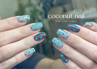 ネイル 神田 ココナッツのネイルデザイン