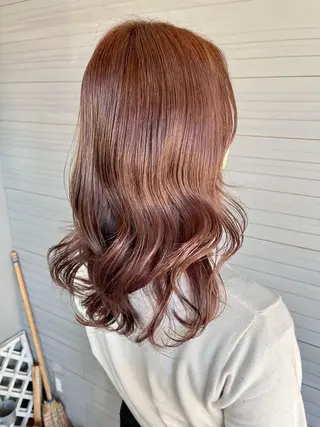 セミロング カラー 玉木 愛美のヘアスタイル