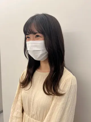 ロング ヘアアレンジ 韓国好き🇰🇷 美容師MIKUのヘアスタイル