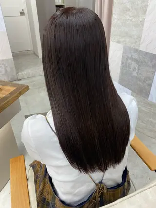 ロング clutch bio 博多momokaのヘアスタイル