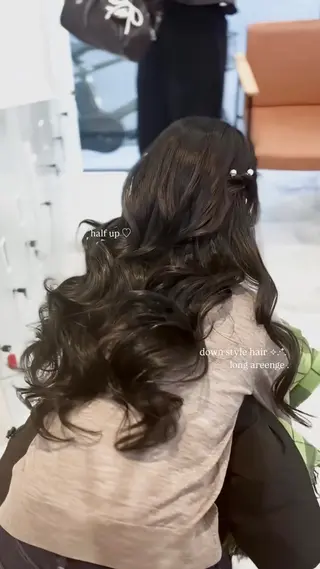 ヘアアレンジ Yuui🩰アレンジ /髪質改善カラーのヘアスタイル