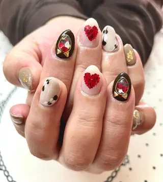 ネイル nailist cocoのネイルデザイン