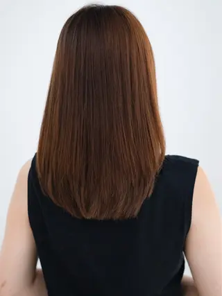 ロング カラー ヘアアレンジ 縮毛矯正特化 指名No.1shunのヘアスタイル