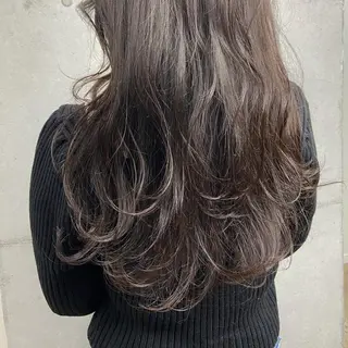 ロング カラー ヘアアレンジ Trip大名 AZUのヘアスタイル