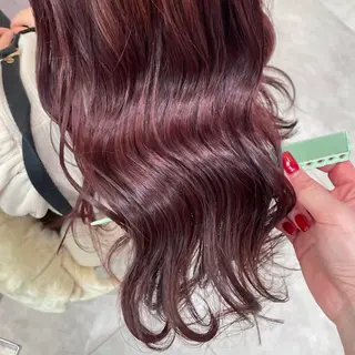 ロング カラー 【透明感カラー🩶】 津田和希のヘアスタイル
