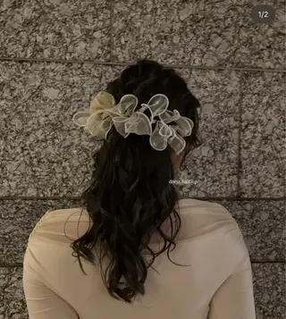 ヘアアレンジ Yuui🩰梅田/ アレンジ/艶感カラーのヘアスタイル