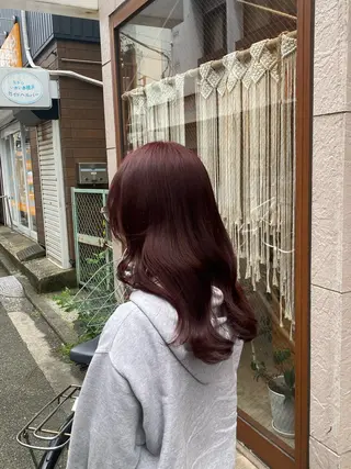 ミディアム MORISHITA HARUKAのヘアスタイル