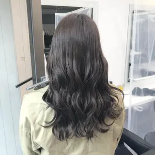 セミロング カラー パーマ ヘアアレンジ メンズ キッズ ネイル マツエク・マツパ 上品＆韓国風 🥀海心🥀のヘアスタイル