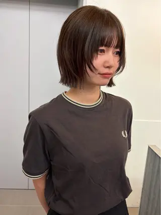ショート レイヤー/顔まわり ☘️chiakiのヘアスタイル