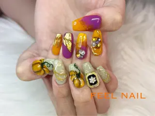 ネイル 秋好 悠のネイルデザイン