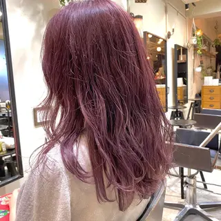 セミロング カラー ヘアアレンジ 【ダメージレス施術】 【透明感】北村 拓也のヘアスタイル