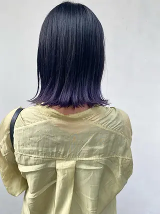 ミディアム カラー tonari 梅田、中崎町のヘアスタイル