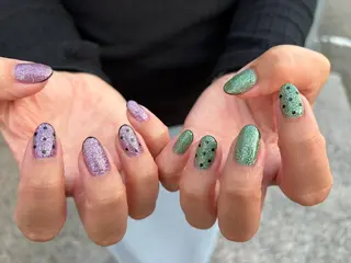 ネイル 前田 萌のネイルデザイン