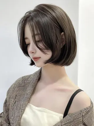ミディアム FOCUS JAPAN4のヘアスタイル