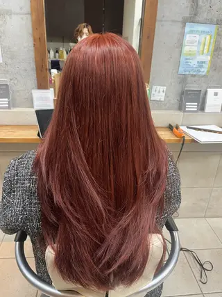 ロング カラー たなか なおのヘアスタイル