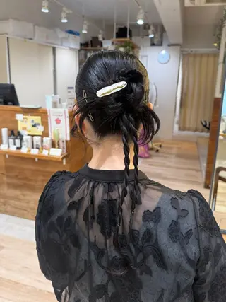 ヘアアレンジ モテhair♡.* ﾏﾂｴｸ/さくら🍨のマツエク・マツパデザイン