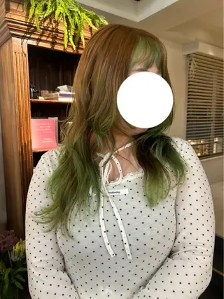 ロング カラー デザイン/アレンジ ❤︎イシイレイのヘアスタイル