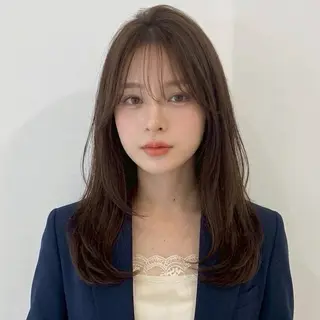セミロング 【新宿/最強艶髪】 トレンドヘア🪽若菜のヘアスタイル