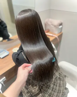 ロング カラー 💕上野美容師☁ ブリーチ💖サワのヘアスタイル