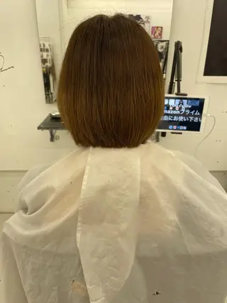 ミディアム 家田 竜のヘアスタイル