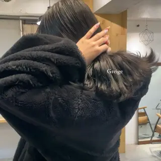 セミロング カラー miyu /色素薄め Oliveのヘアスタイル