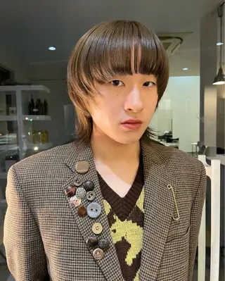 ミディアム mir MIYUのヘアスタイル