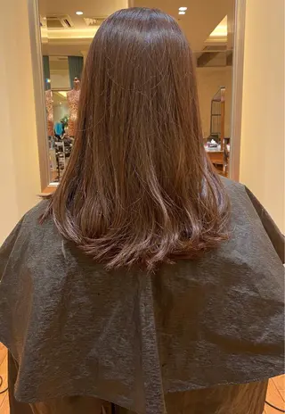 セミロング カラー カットモデル募集中/ 店長/角田真哉のヘアスタイル