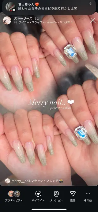 ネイル Merry nail .. ❤︎ Maiのネイルデザイン