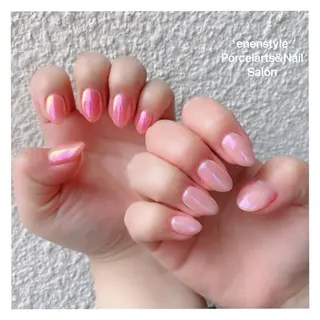 ミディアム ネイル 🐾enen style 🐾のネイルデザイン