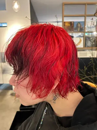 ショート アワタケ リンのヘアスタイル