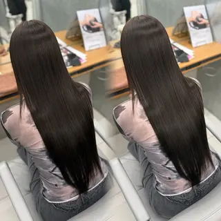 カラー 🩵️⋆*BASSA ゆうきのヘアスタイル