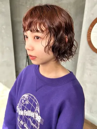 ショート パーマ tetohair 森田浩平のヘアスタイル