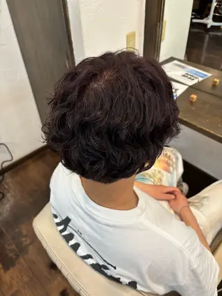 カラー パーマ メンズ 🌿吉池 朱莉🌿のヘアスタイル