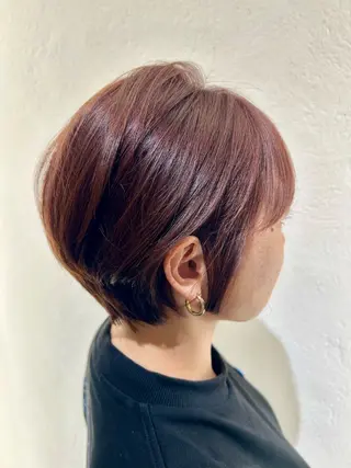 ショート カラー 柳澤 武宏のヘアスタイル