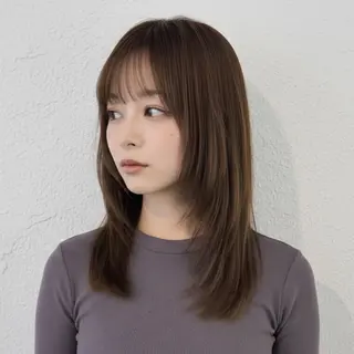 ミディアム kuschel アリイのヘアスタイル