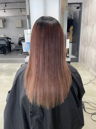 ロング パーマ LUXBE LUCE ひなののヘアスタイル