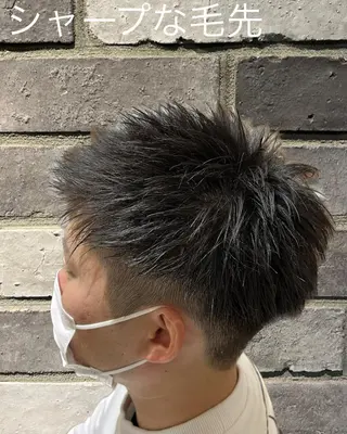 ショート カラー メンズ 🌿ヤマグチ ユウキ🌿のヘアスタイル