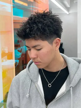 ショート メンズ スパイキーショート 浦和メンズ美容師のヘアスタイル