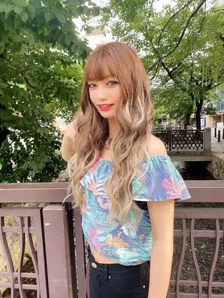 ロング ヘアアレンジ Hair Make Salon ZEROのヘアスタイル
